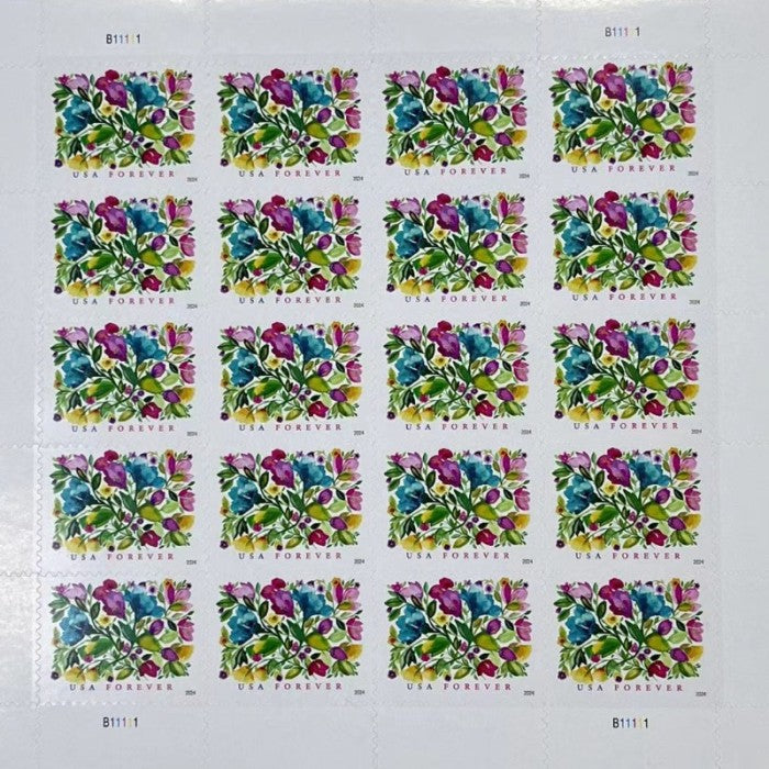 100x Celebrate 2024 USPS Postage Forever Stamps